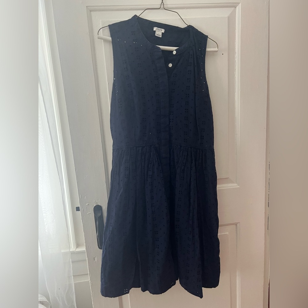 Jcrew eyelet dress